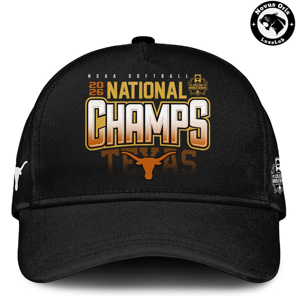 Texas Longhorns 2026 National Champions Back 2 Back WCWS T-Shirt