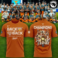 Texas Longhorns 2026 WCWS Back To Back National Champions T-Shirt