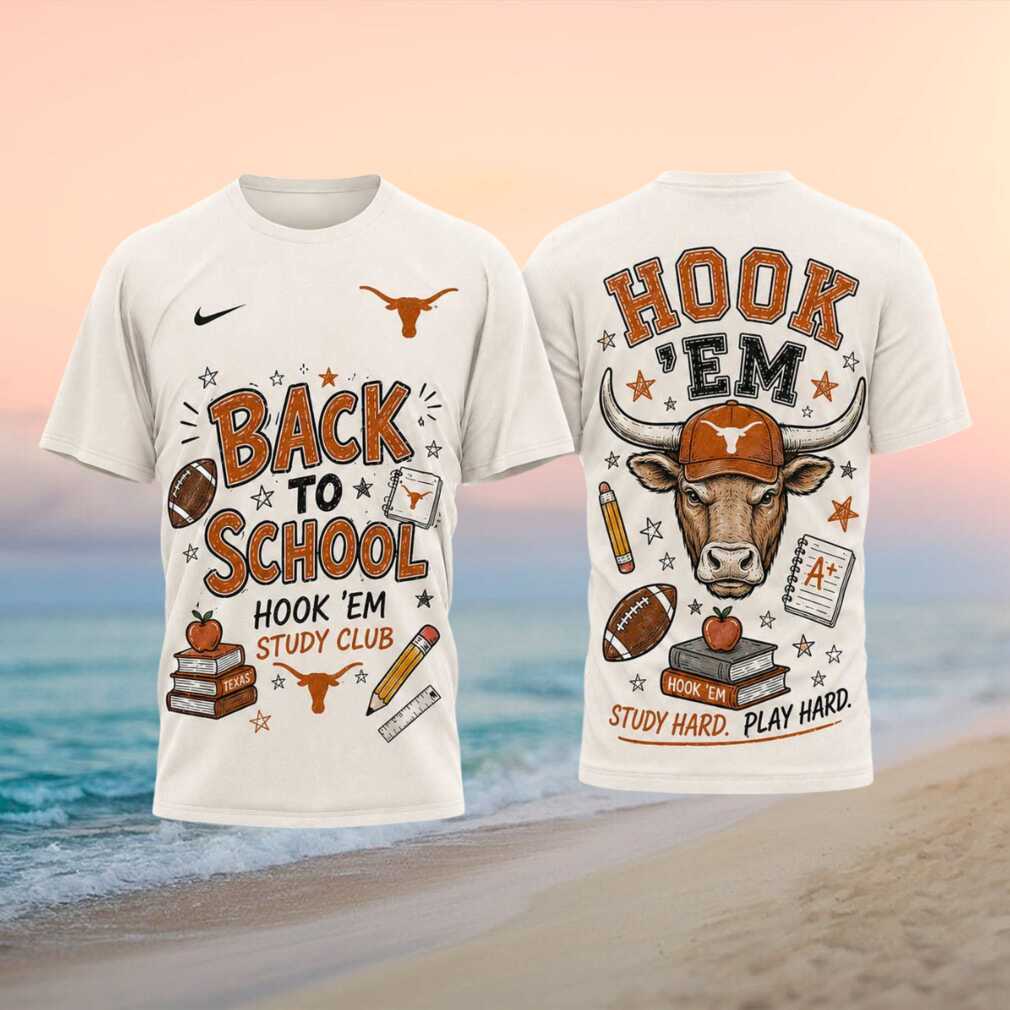 Texas Longhorns Football Back To School Mascot Shirt