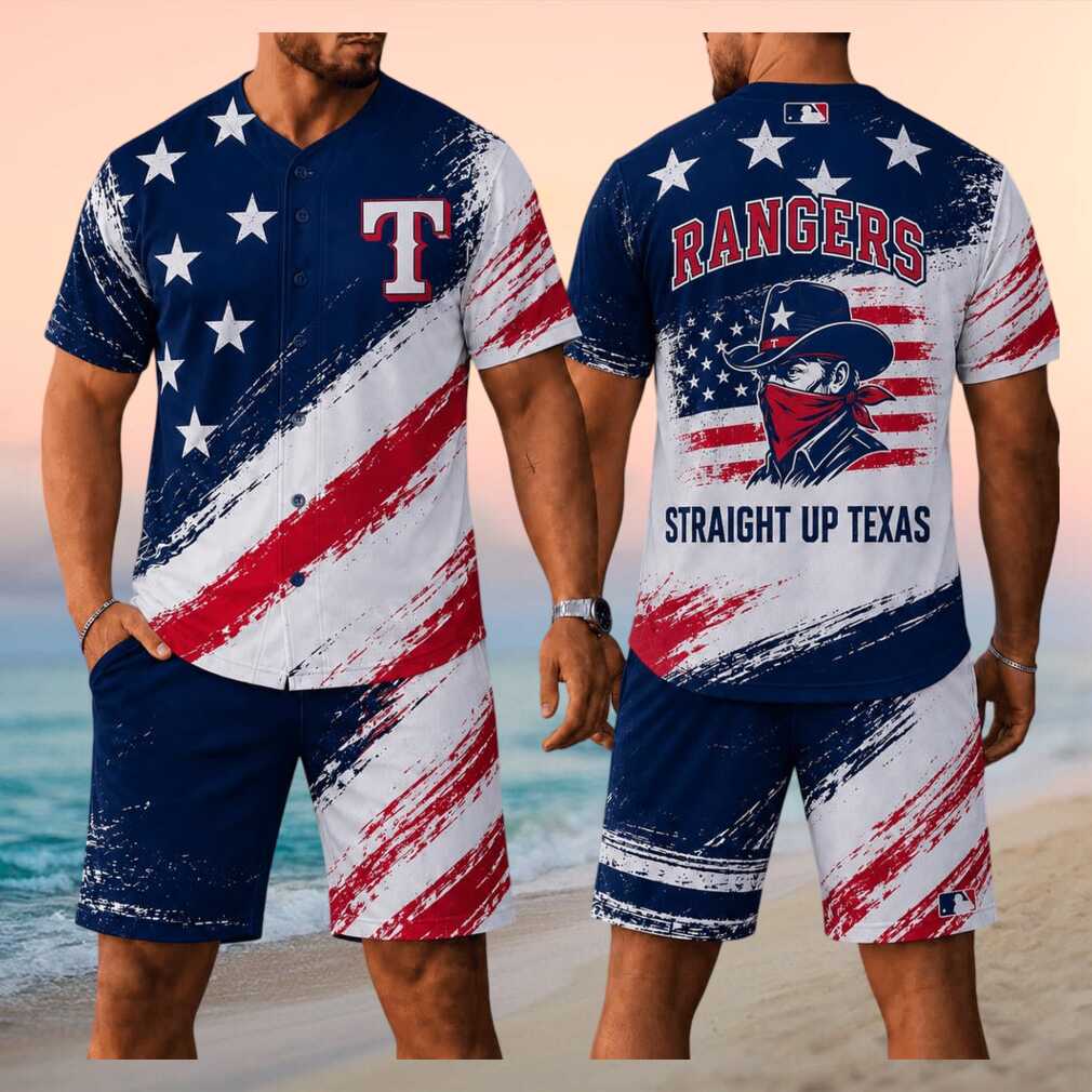 Texas Rangers Baseball 2026 American Flag Shirt
