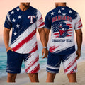 Texas Rangers Baseball 2026 American Flag Shirt