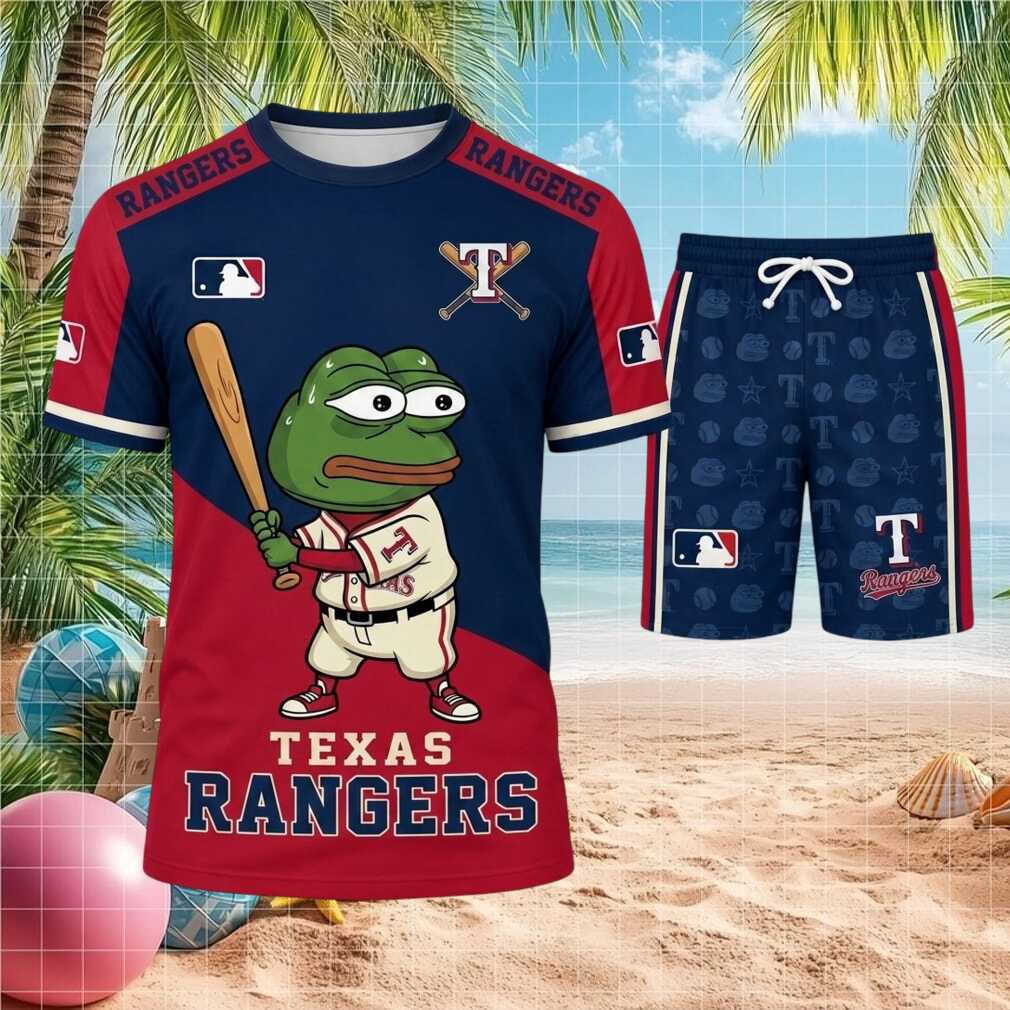 Texas Rangers Pepe The Frog Baseball Shirt Shirt
