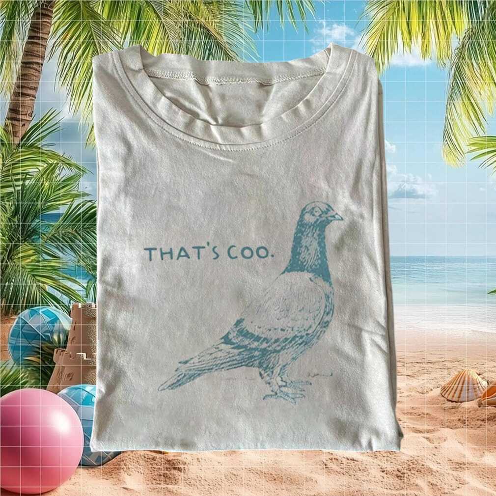 That's Coo Pigeon Bird Pun Retro Sketch Urban Wildlife Nature Lovers Shirt - Limotees LLC