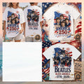 The Beatles Bless America 1776 2026 Patriotic Music Legend Shirt - Limotees LLC
