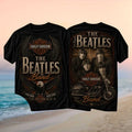 The Beatles Harley Davidson 1965 Shea Stadium Tour Vintage Fans Shirt