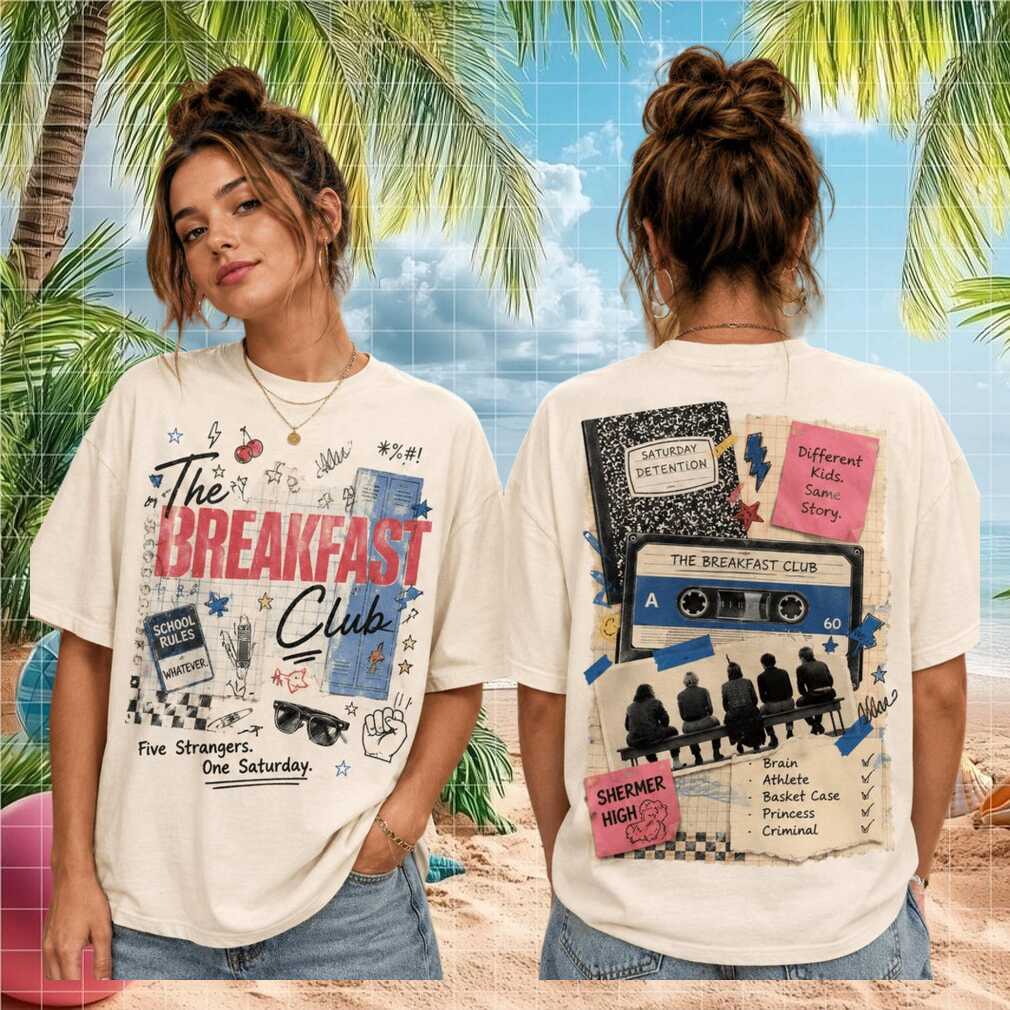 The Breakfast Club Movie 80s Retro Vintage Style Unisex Fan Cinematic Classic Shirt