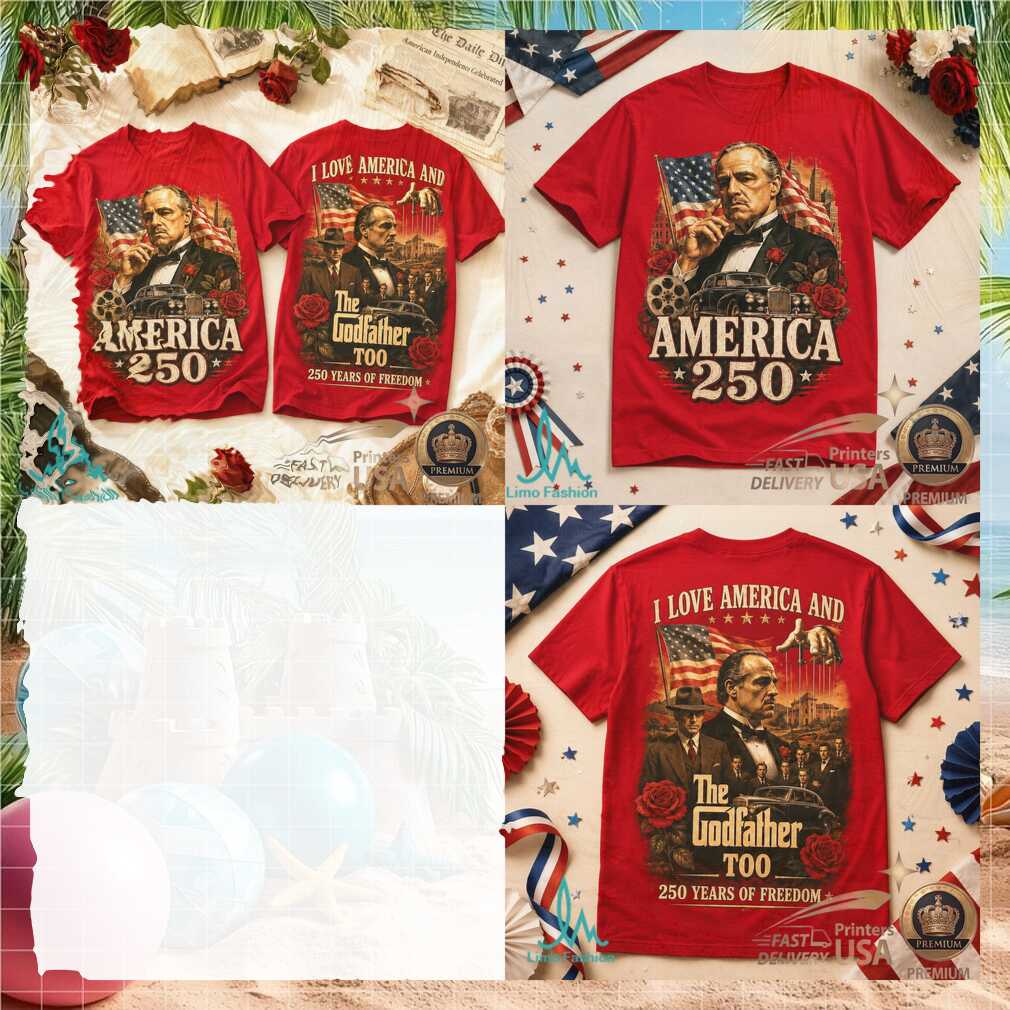 The Godfather America 250 Classic Movie Patriotic USA Shirt - Limotees LLC