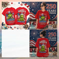 The Grinch America 250 Years Of Freedom Patriotic Holiday Shirt - Limotees LLC