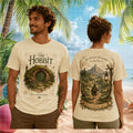 The Hobbit There and Back Again Classic Fantasy Adventure Fans Men Women Vintage Shirt