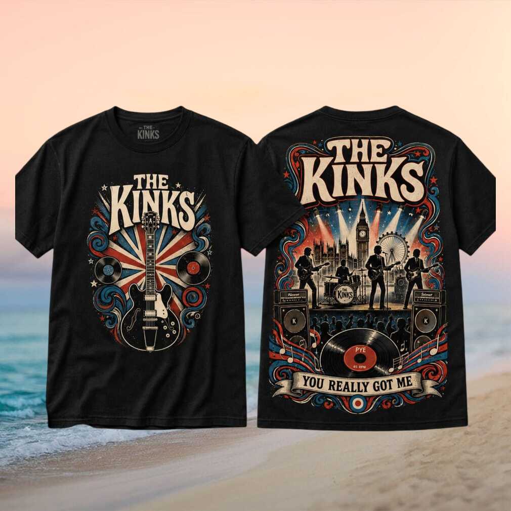 The Kinks You Really Got Me Classic Rock British Invasion T Shirt
