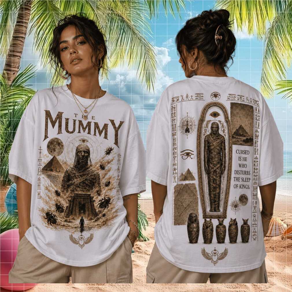 The Mummy Ancient Egyptian Cursed Pharaoh Horror Graphic Shirt