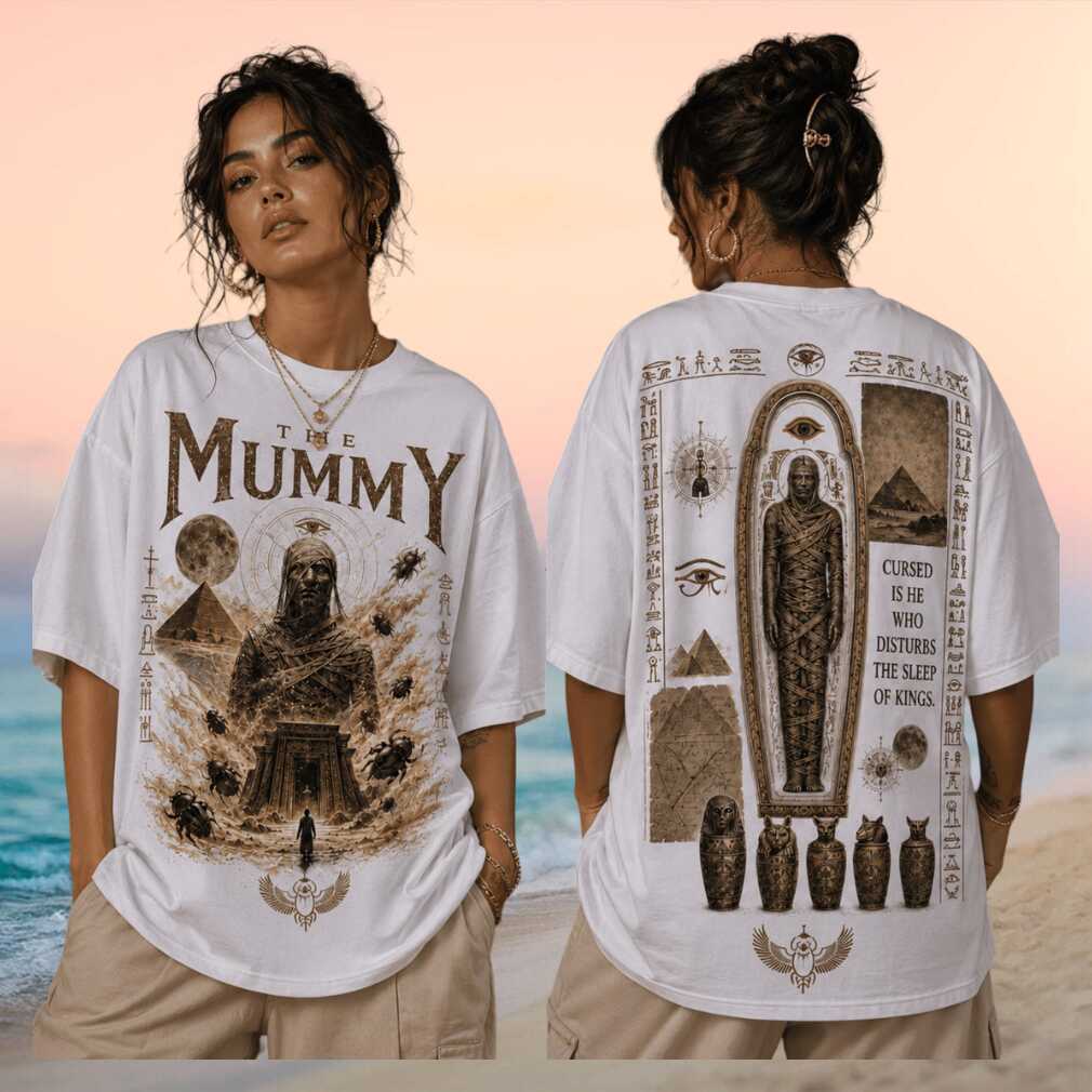 The Mummy Ancient Egyptian Cursed Pharaoh Horror Graphic Shirt