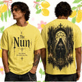 The Nun Horror Movie Gothic Dark Religious Statue Cinematic Fan Apparel Unisex Shirt