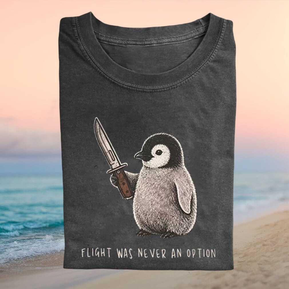 The Penguins Flight Was Never An Option World Tour 2011 Retro Shirt - Limotees LLC