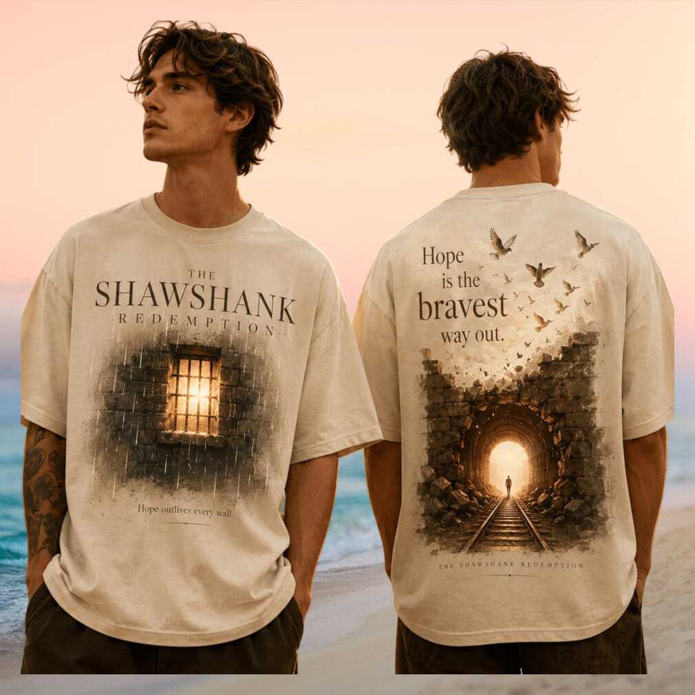 The Shawshank Redemption Movie Classic Retro Vintage Style Unisex Fan Cinematic Drama Shirt