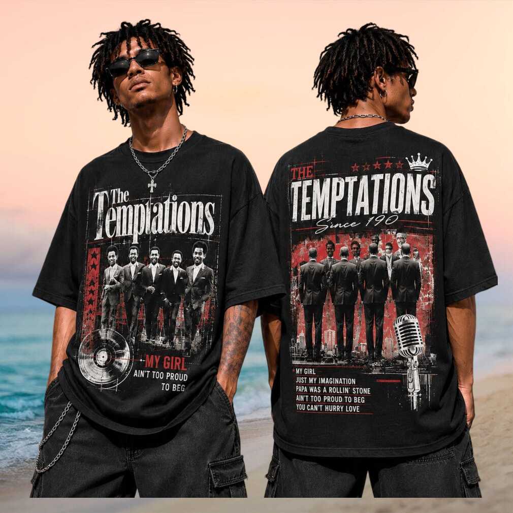 The Temptations Motown Legends My Girl Soul Music Shirt