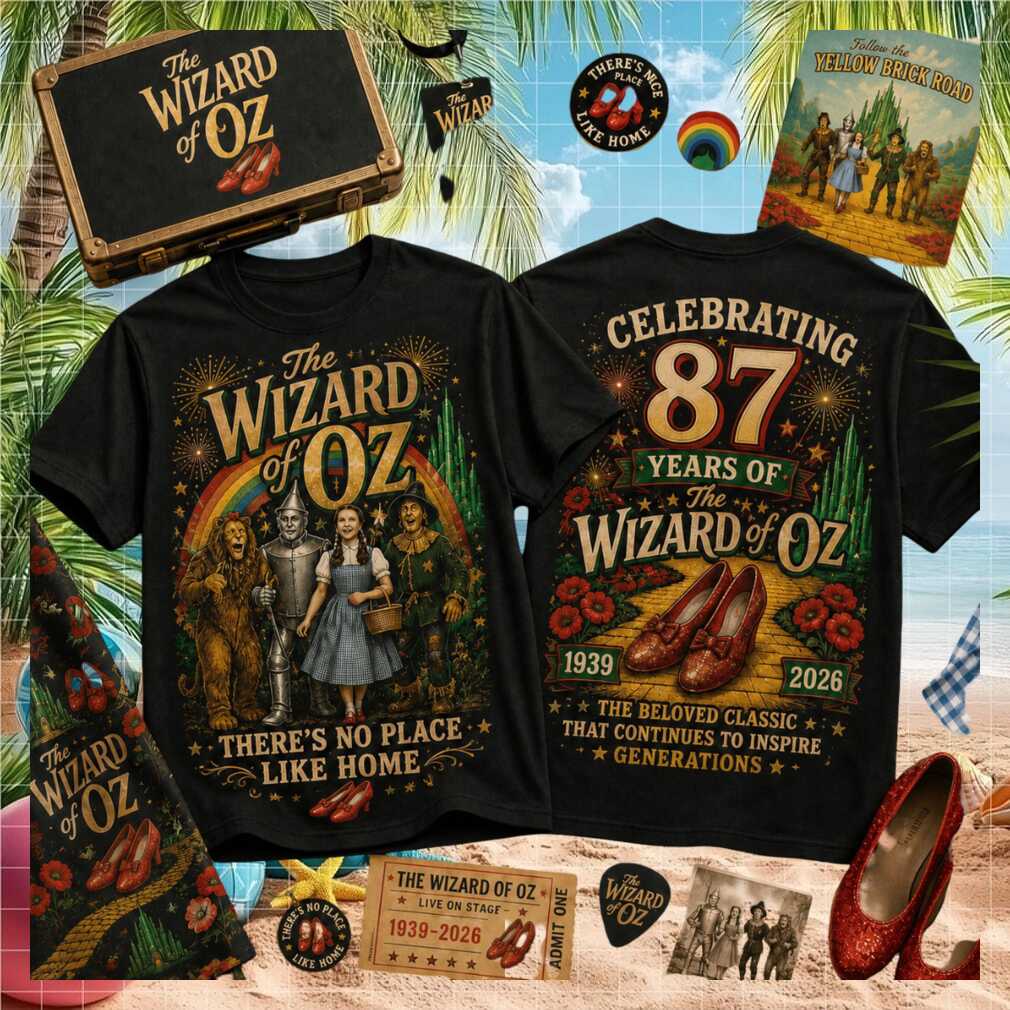 The Wizard Of Oz 87 Years Anniversary 1939 2026 Movie Classic Vintage Shirt - Limotees LLC