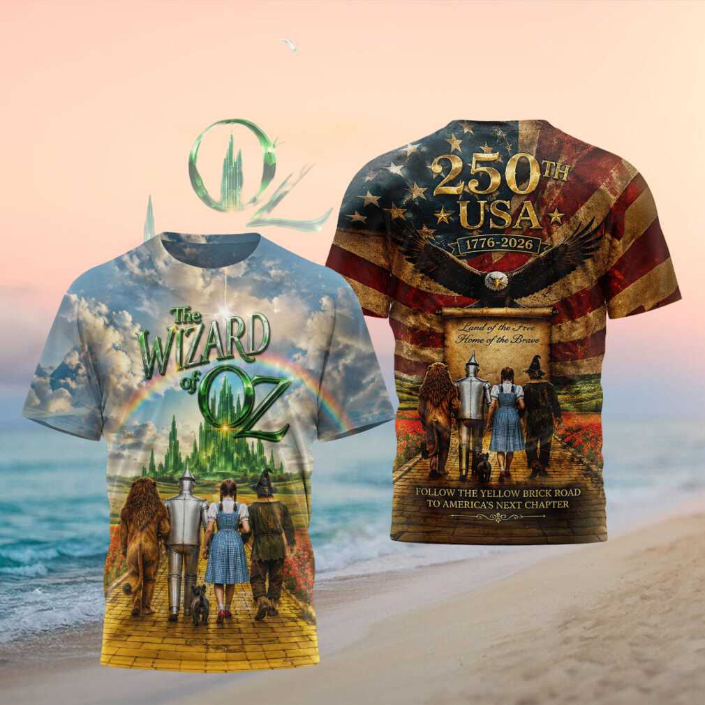 The Wizard of Oz 250 Years of America 1776 2026 Iconic Film Fans Shirt - Limotees LLC