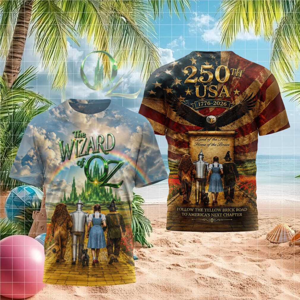 The Wizard of Oz 250 Years of America 1776 2026 Iconic Film Fans Shirt - Limotees LLC