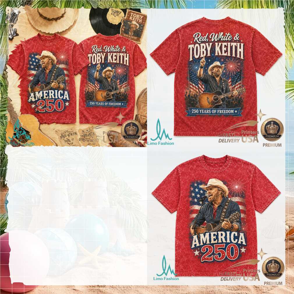 Toby Keith America 250 Years Of Freedom Country Concert Shirt