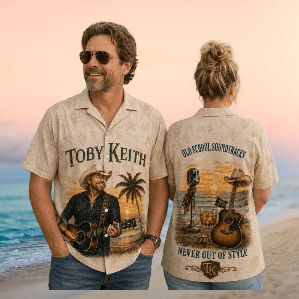 Toby Keith Old School Soundtracks 2026 Vintage Men Women Fans Shirt