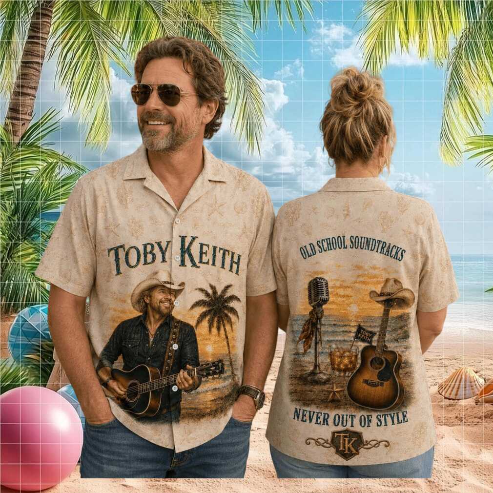 Toby Keith Old School Soundtracks 2026 Vintage Men Women Fans Shirt