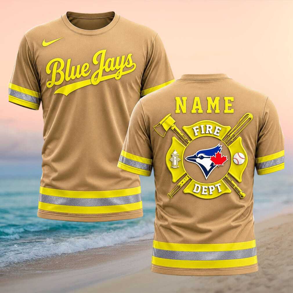 Toronto Blue Jays Fire Dept 2026 Retro Men Women Shirt
