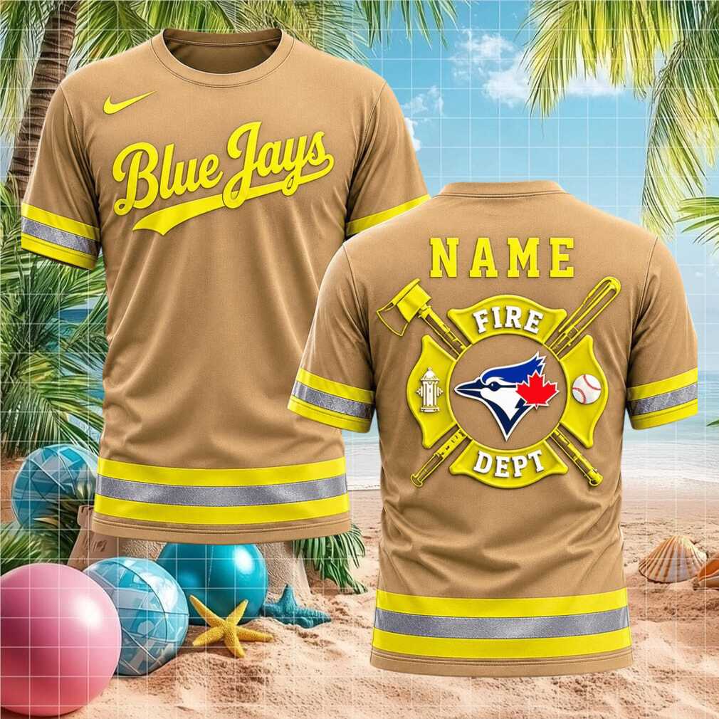 Toronto Blue Jays Fire Dept 2026 Retro Men Women Shirt
