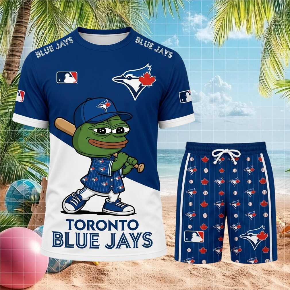 Toronto Blue Jays Pepe The Frog Baseball Shirt