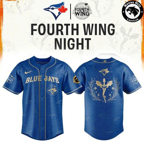 Toronto Blue Jays x Fourth Wing Night Limited Edition Baseball Jersey