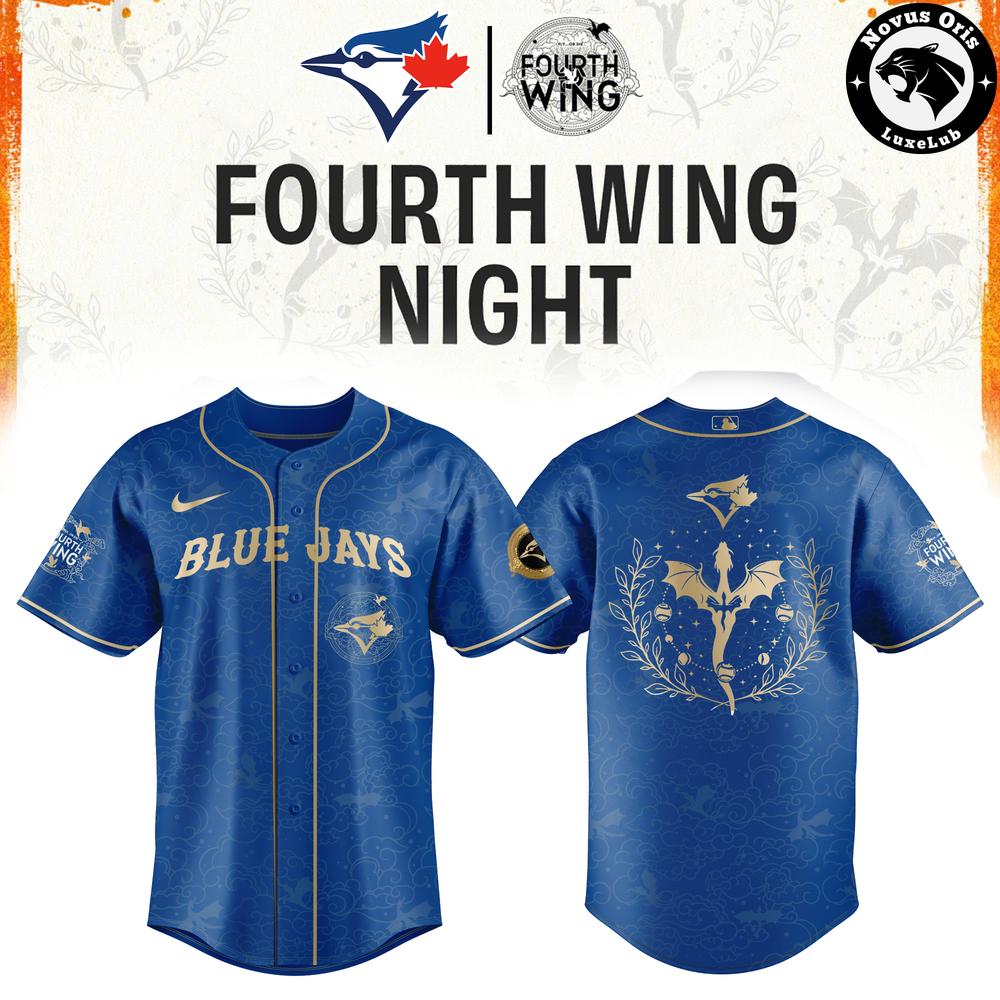 Toronto Blue Jays x Fourth Wing Night Limited Edition Baseball Jersey