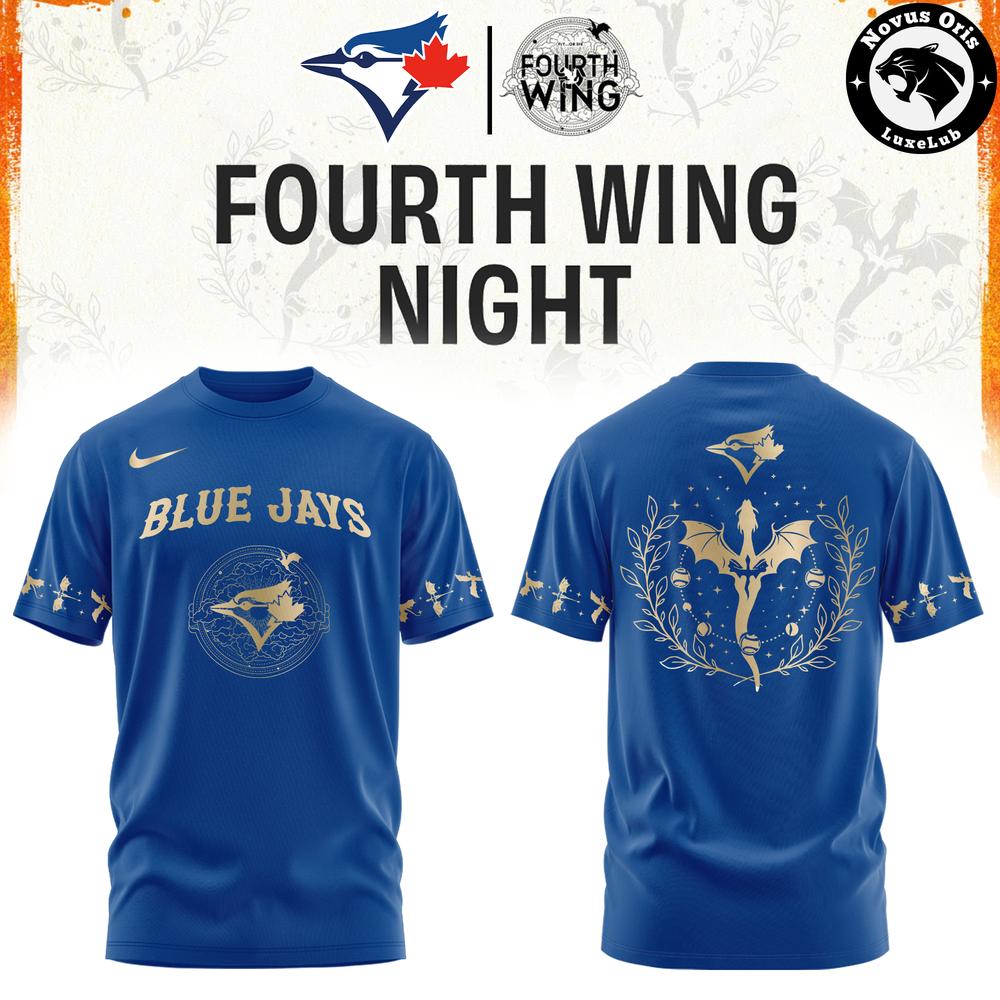 Toronto Blue Jays x Fourth Wing Night Limited Edition T-Shirt