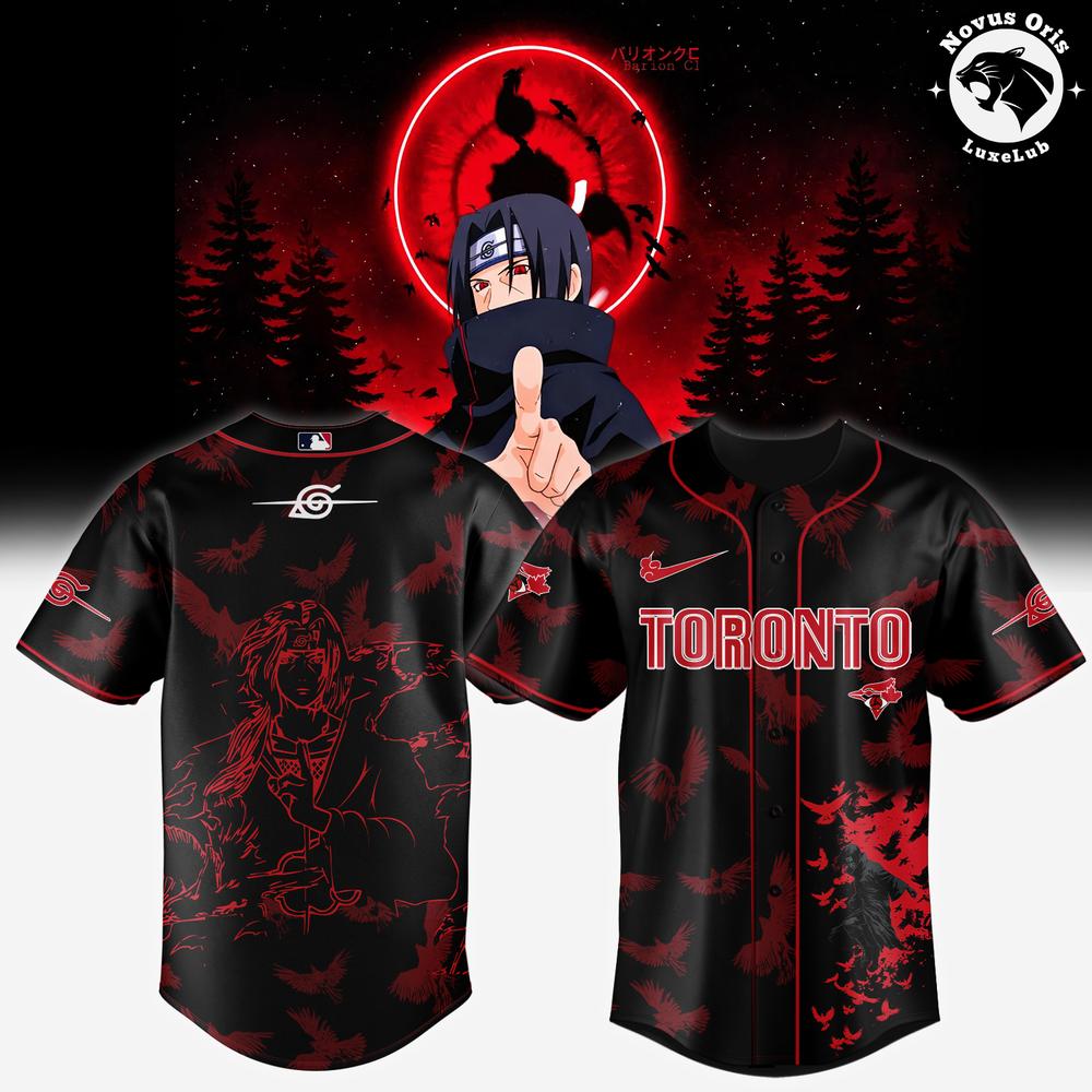 Toronto Blue Jays x Itachi Uchiha Limited Edition Baseball Jersey