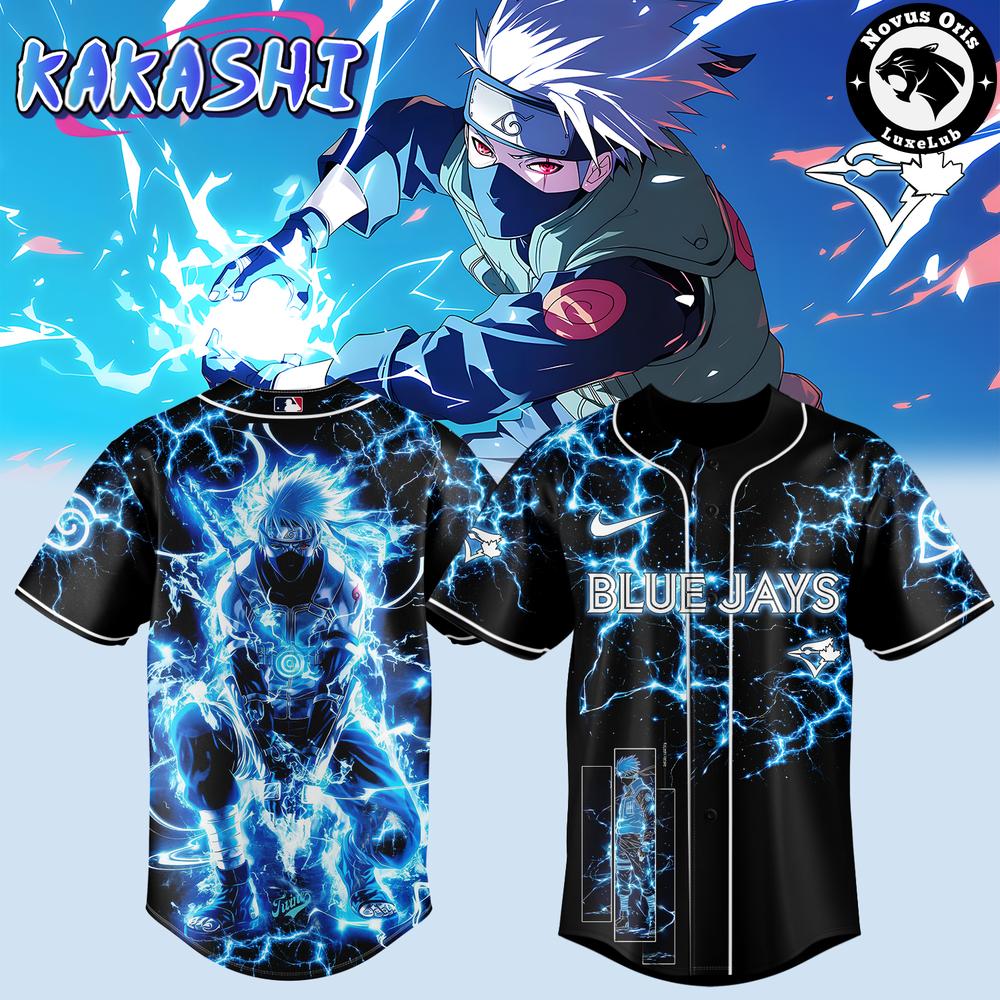 Toronto Blue Jays x Kakashi Hatake Limited Edition Baseball Jersey