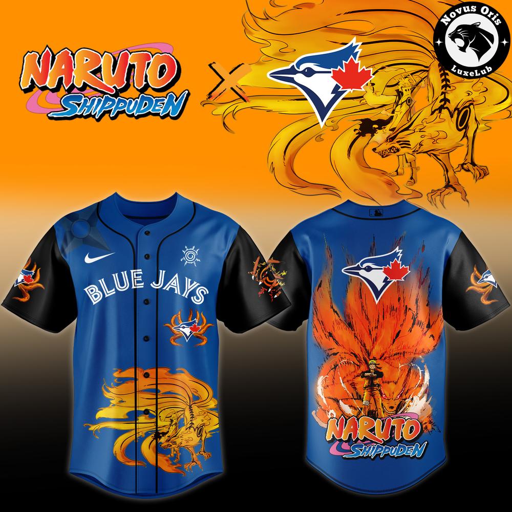 Toronto Blue Jays x Naruto Shippuden 2026 Baseball Jersey