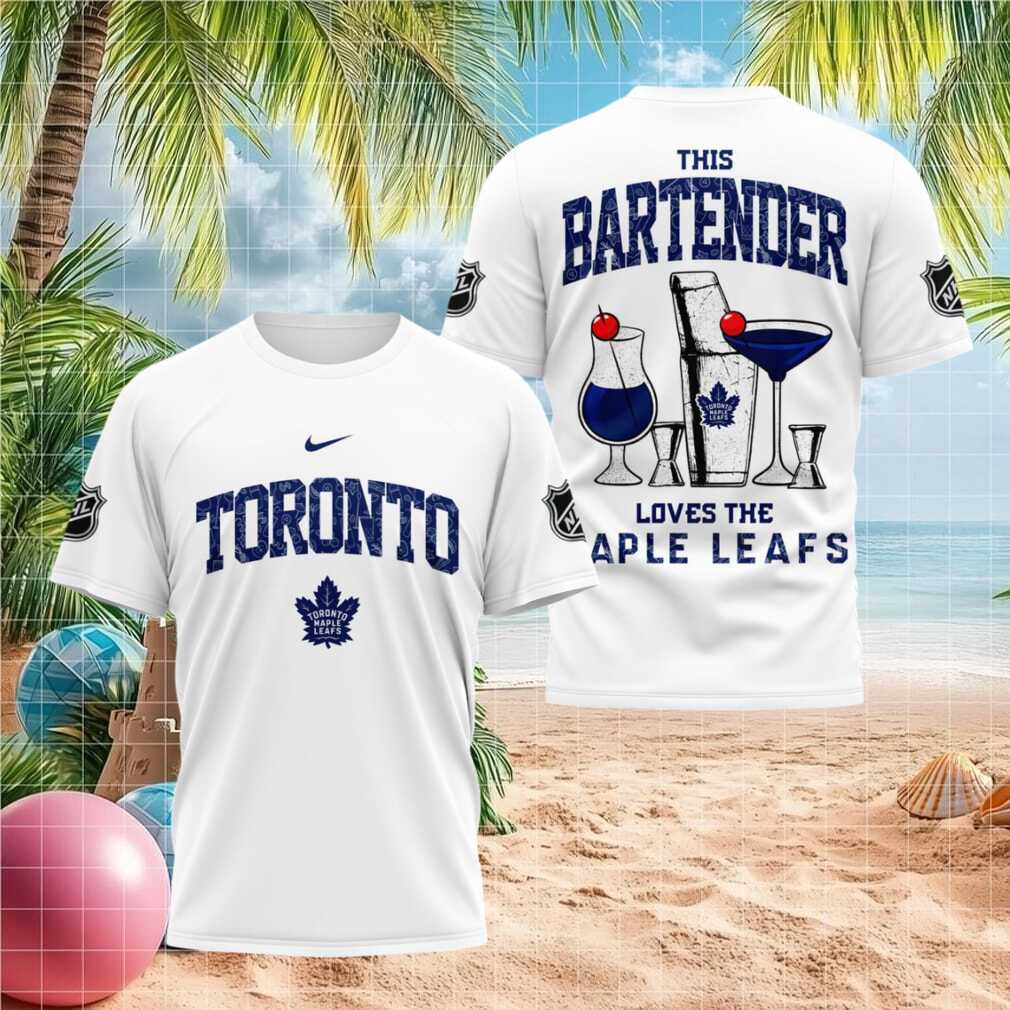 Toronto Maple Leafs Bartender Fan Hockey Graphic Shirt - Limotees LLC