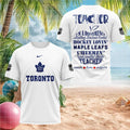 Toronto Maple Leafs Hockey Teacher Love Inspire T Shirt