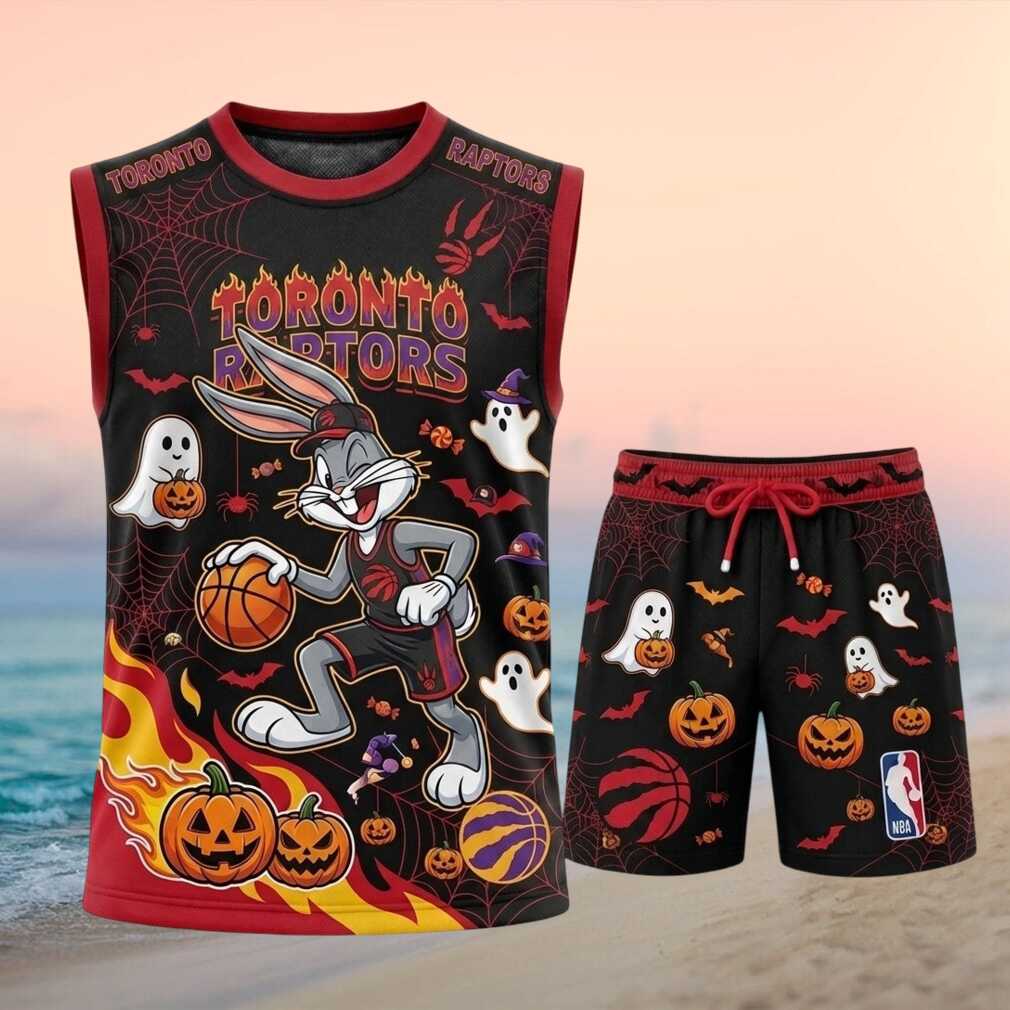 Toronto Raptors Bunny Basketball Halloween Pumpkin Shirt