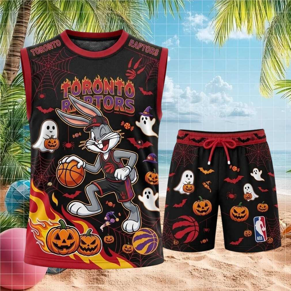 Toronto Raptors Bunny Basketball Halloween Pumpkin Shirt