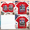 Toyota America 250 Years of Freedom Patriotic Truck Shirt - Limotees LLC