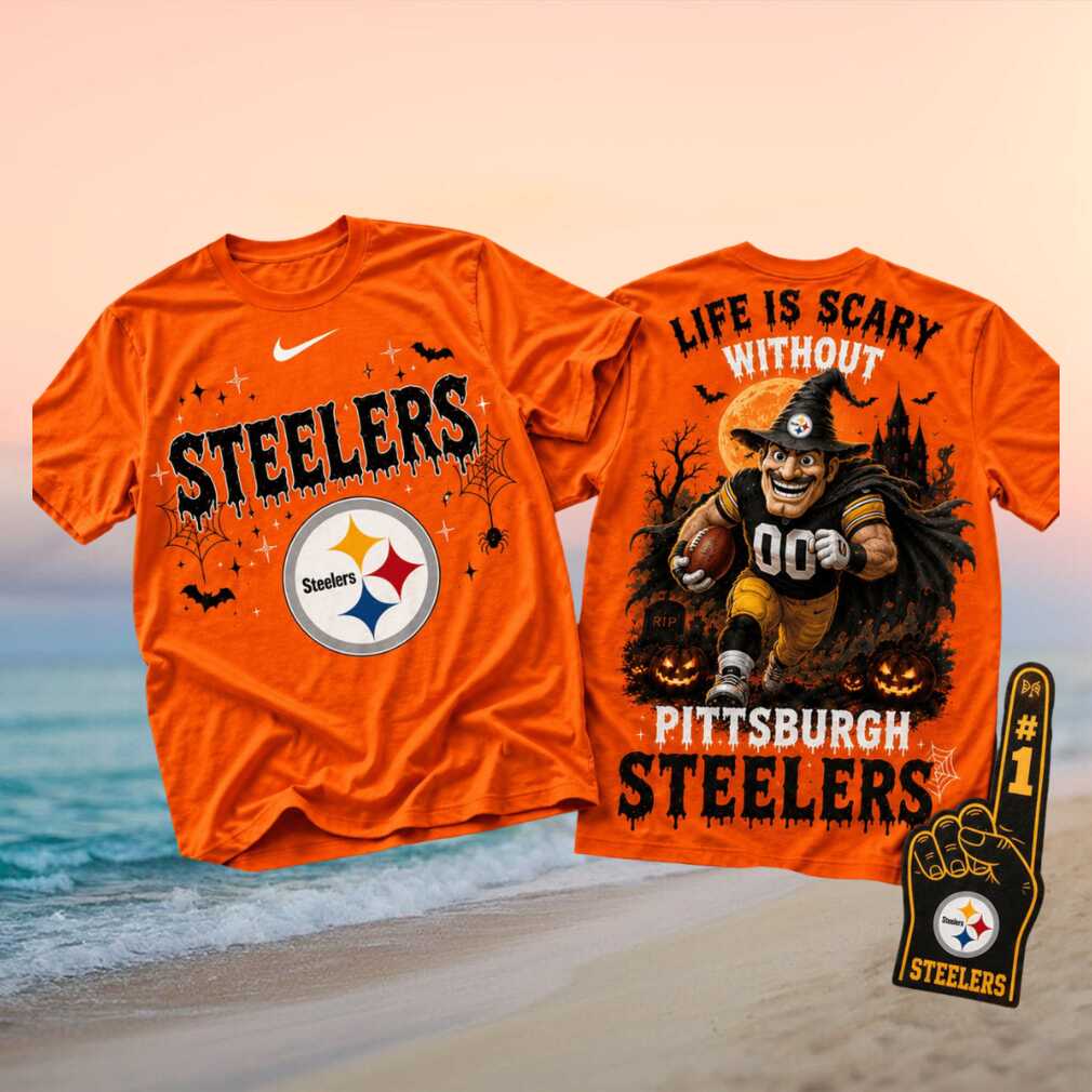 Pittsburgh Steelers Halloween Witch Mascot Scary Football Shirt - Limotees LLC