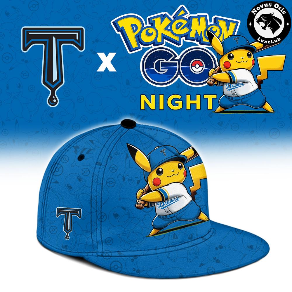 Tulsa Drillers x Pokemon GO Night Limited Edition Baseball Jersey