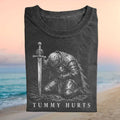 Tummy Hurts Knight Dark Souls Meme Vintage Concert Tour 2026 Shirt