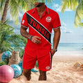 Tunisia Soccer World Cup 2026 Button Down Shirt - Limotees LLC