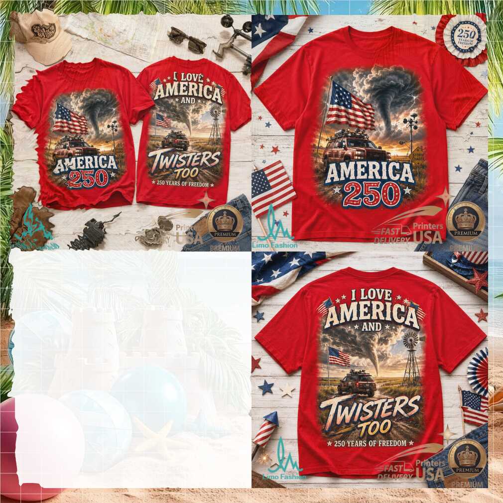 Twisters America 250 Storm Chaser Patriotic USA Freedom Shirt - Limotees LLC