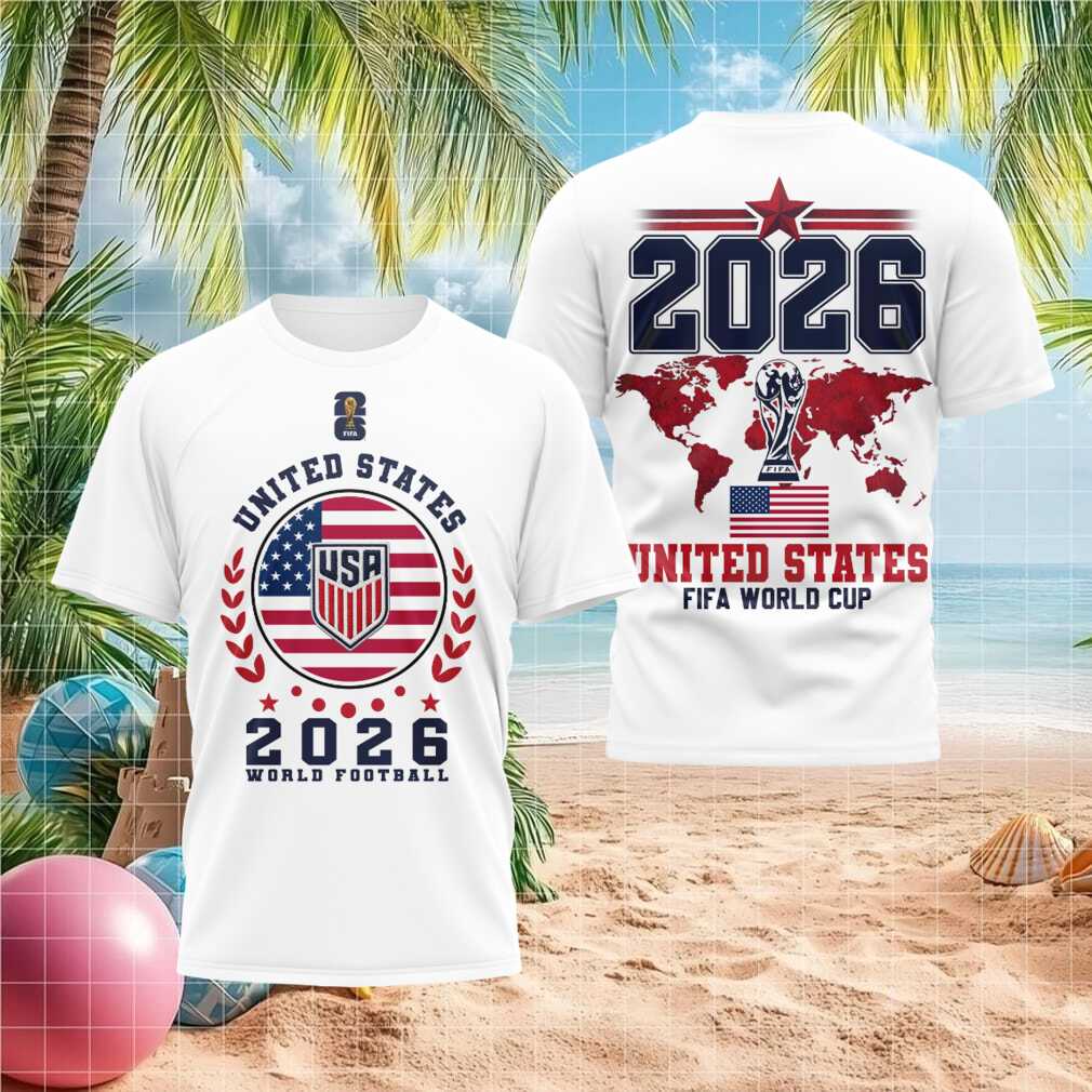 United States FIFA World Cup 2026 National Team Soccer Fan Sport Performance Shirt - Limotees LLC