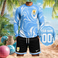 Uruguay National Football Team Copa America 2026 Marble Fan Kit Men Shirt - Limotees LLC