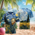 Van Gogh Starry Night I Dream My Painting Art Shirt - Limotees LLC