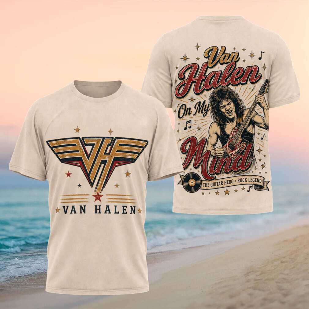 Van Halen Guitar Hero Rock Music Legend Vintage Shirt - Limotees LLC
