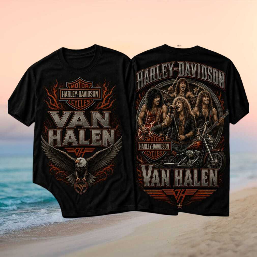 Van Halen World Invasion 1978 Live Vintage Men Women Fans Shirt